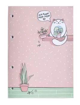 Еженедельник-блокнот "Be Smart" Коллекция "Mur-mur", полка 140х198 мм, 80 л