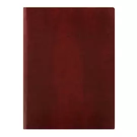 Еженедельник Letts "LECASSA" A4 искусст. кожа, кремовые страницы, мягкая обложка, коричневый
