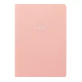 Еженедельник Letts "PASTEL" A5 160 стр, белые страницы, сереб. срез, пудровый