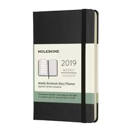 Еженедельник Moleskine "Classic Large" 13х21 см 144 стр., обложка черная