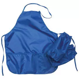 Фартук с нарукавниками ArtSpace 54*45 см, 3 кармана, синий