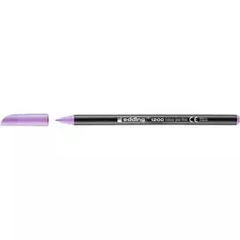 Фломастер Edding "1200" 0,5-1 мм с круглым наконечником, ягодная лаванда