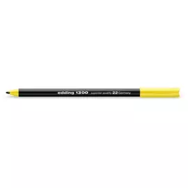 Фломастер Edding "1300" 2 мм с круглым наконечником, лимонно-желтый