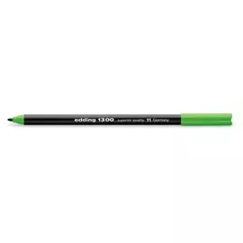 Фломастер Edding "1300" 2 мм с круглым наконечником, салатовый