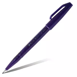 Фломастер-кисть Pentel "Brush Sign Pen" цвет фиолетовый
