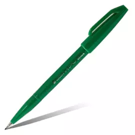 Фломастер-кисть Pentel "Brush Sign Pen" цвет зеленый