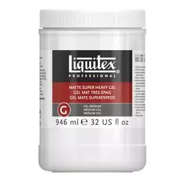 Гель-медиум для акрила Liquitex "Matte super heavy gel" 946 мл матовый, плотный