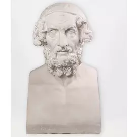 Гипс Бюст Гомера "Черная речка"