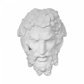 Гипс Маска Сатира "Черная речка"