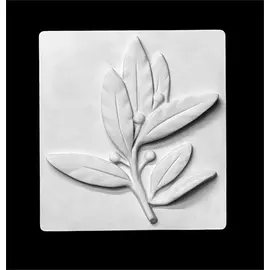 Гипс Орнамент "Ветка лавра"