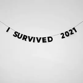 Гирлянда "I SURVIVED 2021"