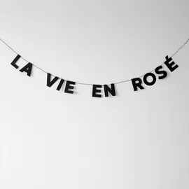 Гирлянда "LA VIE EN ROS?"