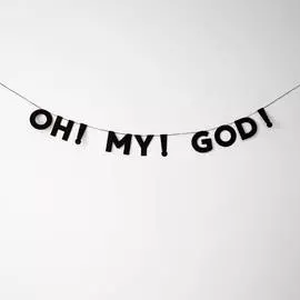 Гирлянда "OH! MY! GOD!"