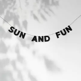 Гирлянда "SUN AND FUN"