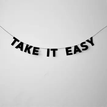 Гирлянда "TAKE IT EASY"