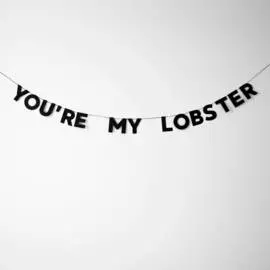 Гирлянда "YOU'RE MY LOBSTER"