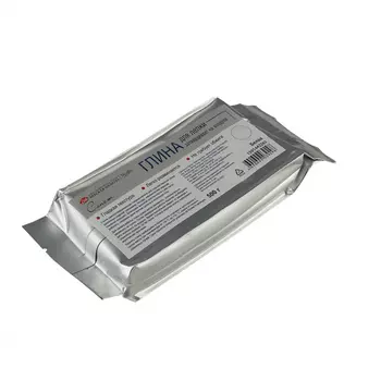 Глина для лепки cамозатвердевающая "Сонет", 500г, белая