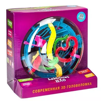 Головоломка 3D "Шар-Лабиринтус" НЛО 99 шагов