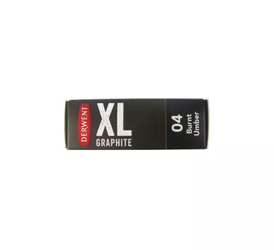 Графит Derwent XL в блоке, умбра жжёная
