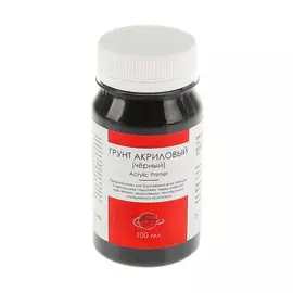 Грунт акриловый Таир 100 мл черный