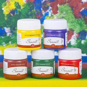 Гуашь "Сонет" 40 мл., все цвета