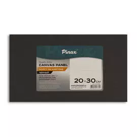 Холст на картоне Pinax 20х30 см 280 г 100% хлопок, черный