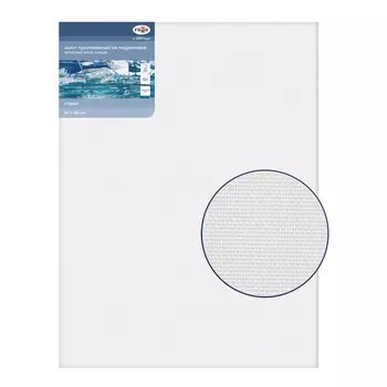 Холст на подрамнике Гамма "Студия" 60х80 см, 100% хлопок, 400 г, крупное зерно