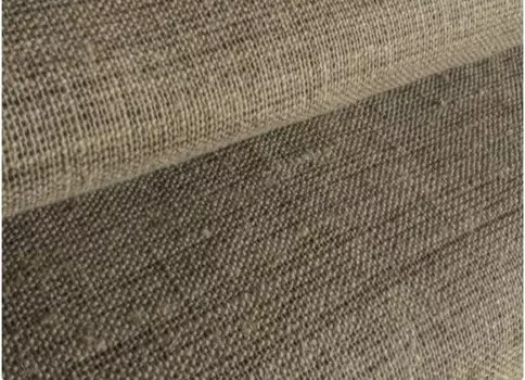 Холст негрунтованный (отрез) Туюкан мелкозернистый Орша 3х2,1 м лён