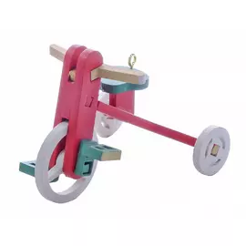 Игрушка деревянная "IDH Center" Детский велосипед 3020 Classic Green Seat