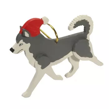 Игрушка деревянная "IDH Center" Хаски 7012