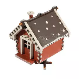 Игрушка деревянная "IDH Center" Избушка на курьих ножках 360-5