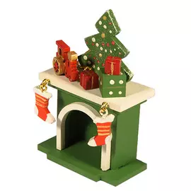 Игрушка деревянная "IDH Center" Камин 6017 P Tree