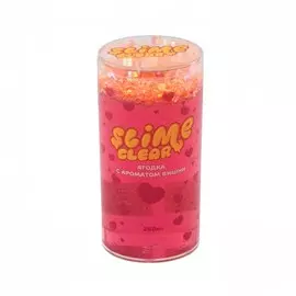 Игрушка Slime "Clear-Slime", ягодка с ароматом вишни, 250 гр