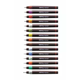 Изограф Rotring, разная толщина линии