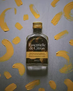 Эфирное масло лимона nuance. для масляной живописи, 100 мл.