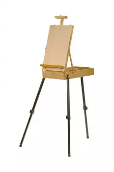 Этюдный ящик Pinax FE-5A, на алюм. треноге, бук