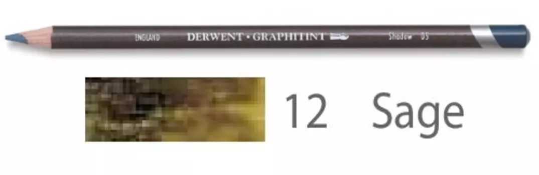 Карандаш акваграфитный Derwent "Graphitint" Шалфей