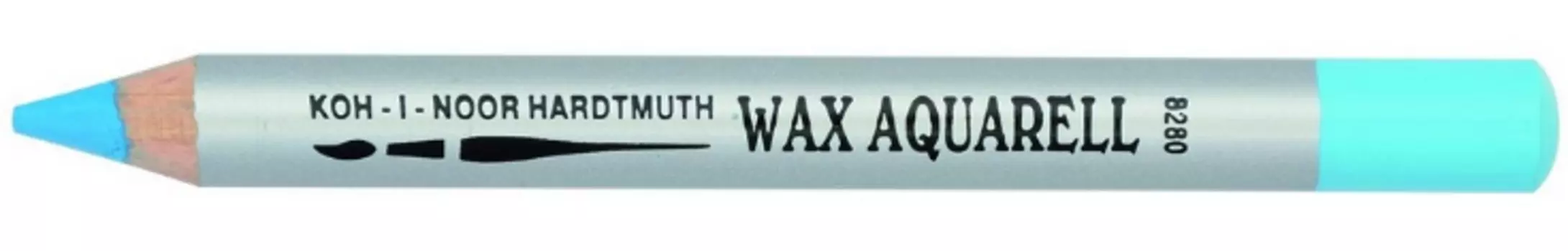 Карандаш акварельный восковой Koh-i-noor "8280" синий лёд