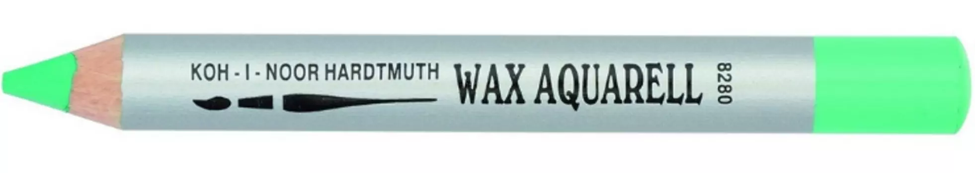 Карандаш акварельный восковой Koh-i-noor "8280" зеленый горох