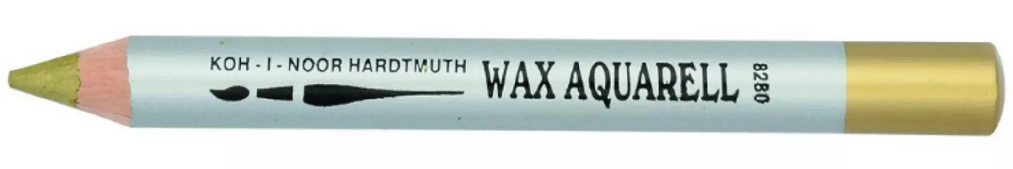 Карандаш акварельный восковой Koh-i-noor "8280" золото