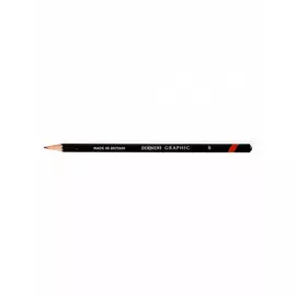 Карандаш чернографитный Derwent "Graphic" B