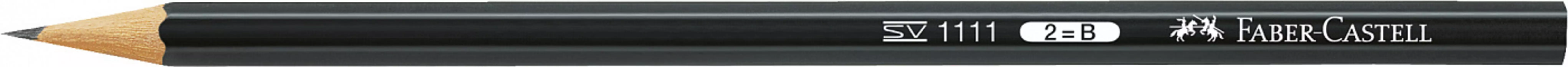 Карандаш чернографитный Faber-Castell "1111" 2B