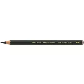 Карандаш чернографитный Faber-Castell "9000 JUMBO" 8B