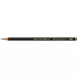 Карандаш чернографитный Faber-Castell "CASTELL-9000" 6H