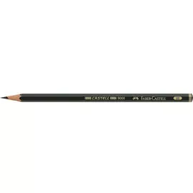 Карандаш чернографитный Faber-Castell "CASTELL-9000" 6В