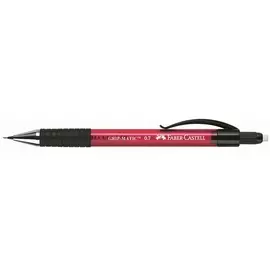 Карандаш механический Faber-Castell "GRIP MATIC 1375" 0,7 мм, красный корпус