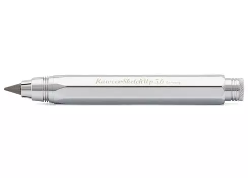Карандаш механический Kaweco SKETCH UP 5,6 мм, корпус серебристый глянцевый