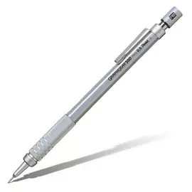 Карандаш механический Pentel "Graphgear 500" 0,5 мм, корпус серебряный