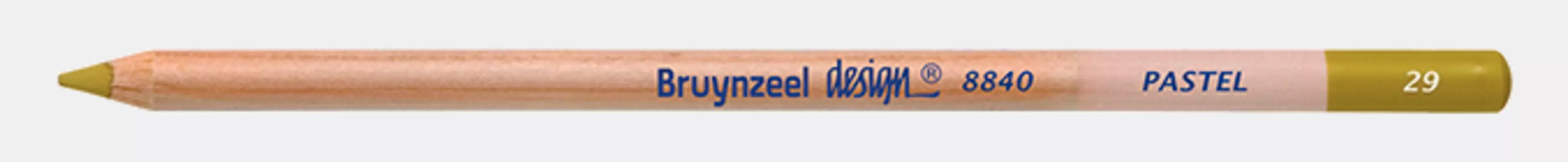 Карандаш пастельный Bruynzeel "Design" Желто-коричневый