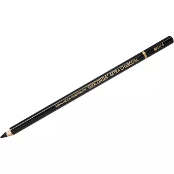 Карандаш угольный Koh-i-noor "Gioconda Extra 8811" H, черный, заточен